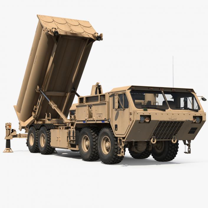 Terminal High Altitude Area Defense THAAD Battle Position 3D