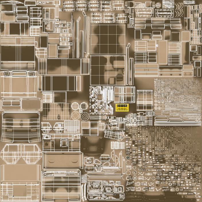 Terminal High Altitude Area Defense THAAD Battle Position 3D