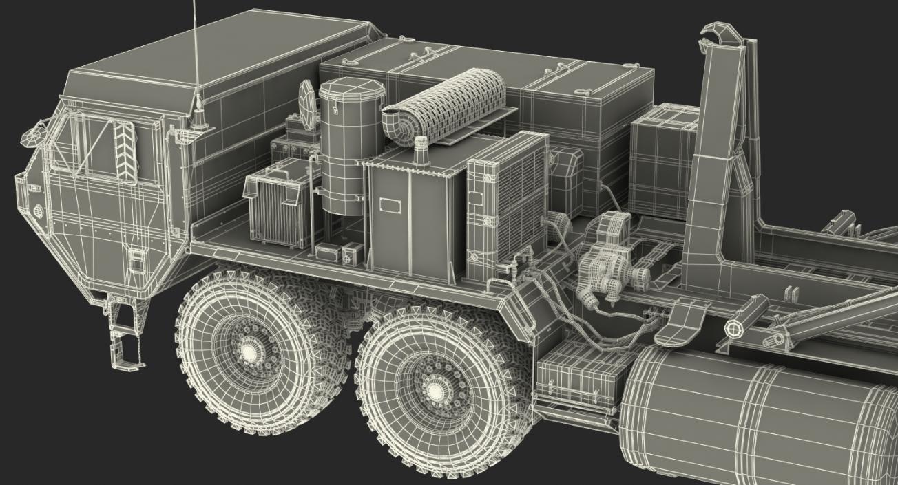 Terminal High Altitude Area Defense THAAD Battle Position 3D