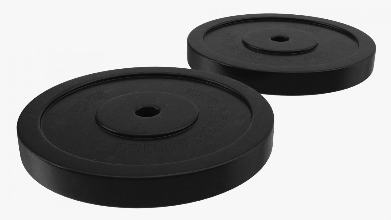 3D Gym Weight Plates Set