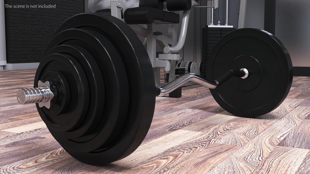 3D Gym Weight Plates Set