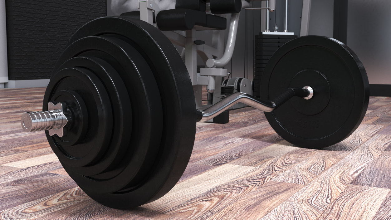 3D Gym Weight Plates Set