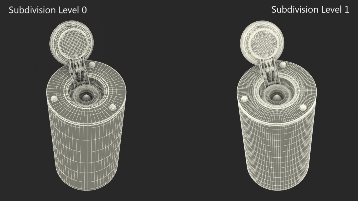 Silo Based Missile System Sarmat Rigged 3D model