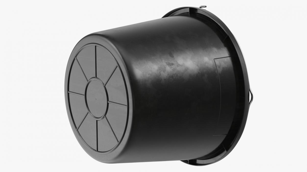 3D Construction Bucket 10L model