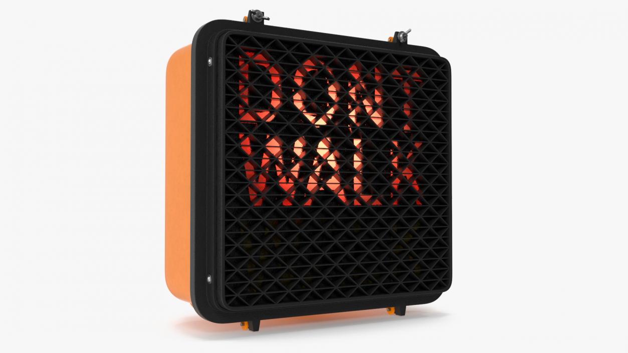 Dont Walk Signal Light 3D