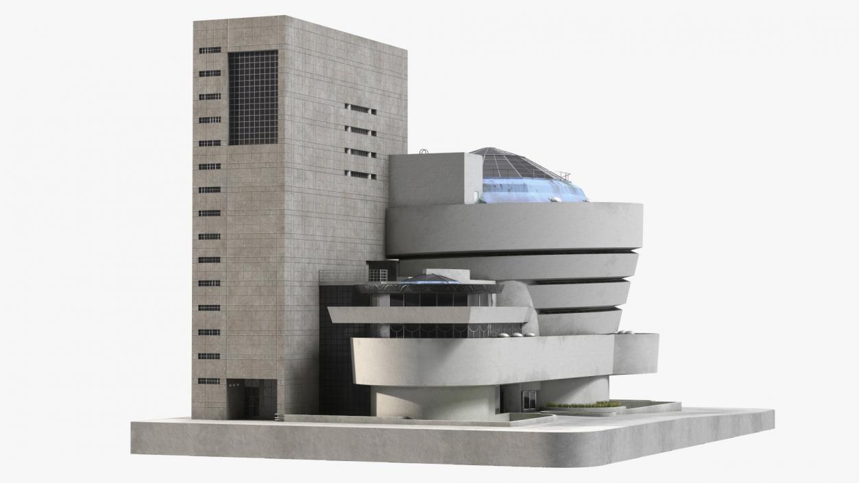 Museum Complex 3D model