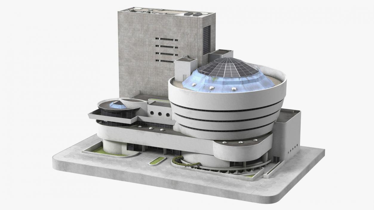 Museum Complex 3D model