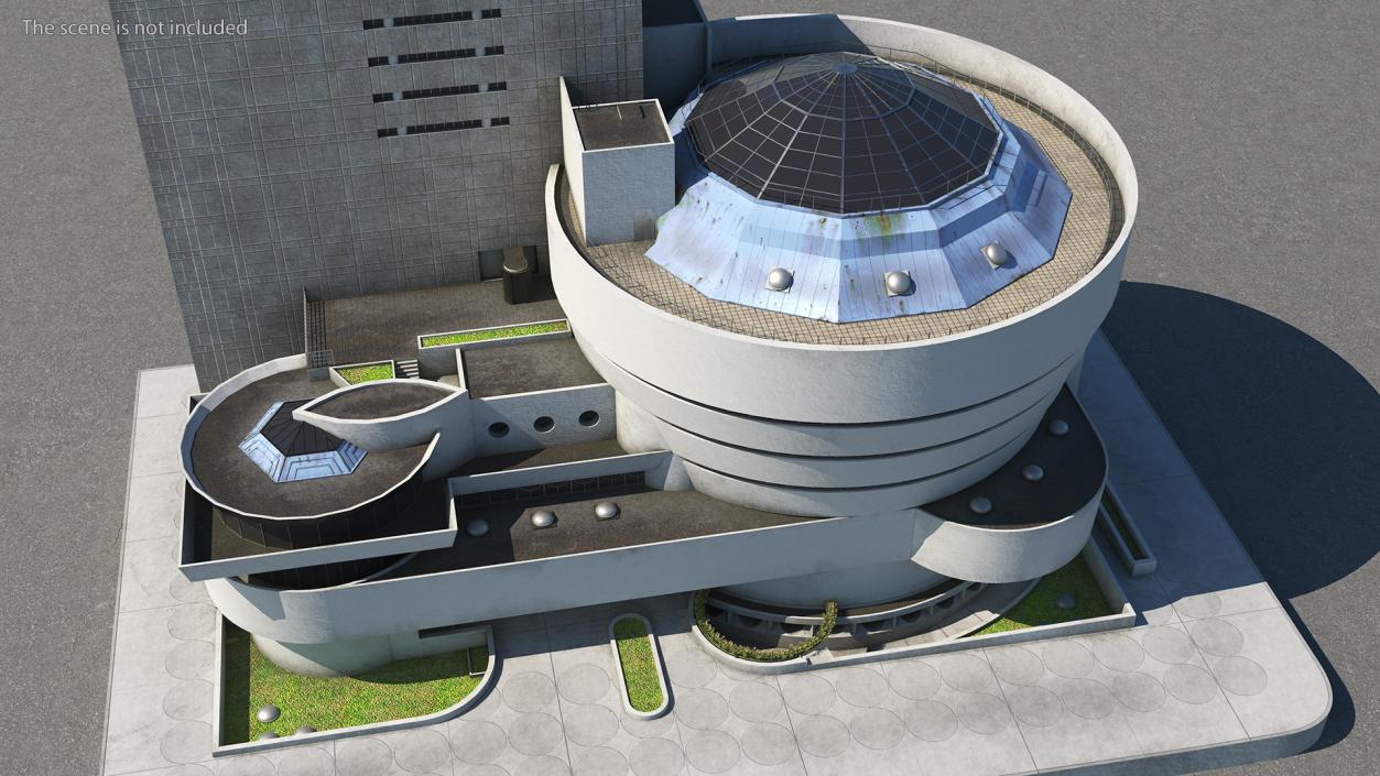 Museum Complex 3D model