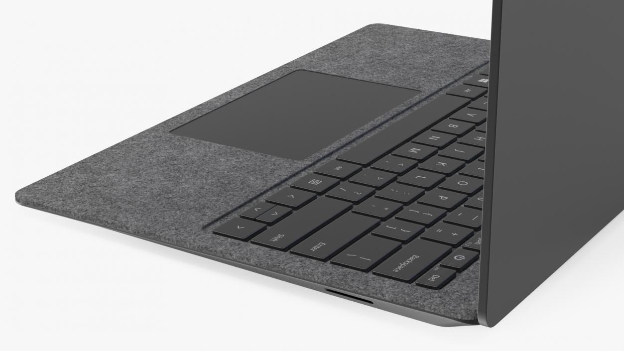 3D Microsoft Surface Laptop 4 13 Inch Matte Black