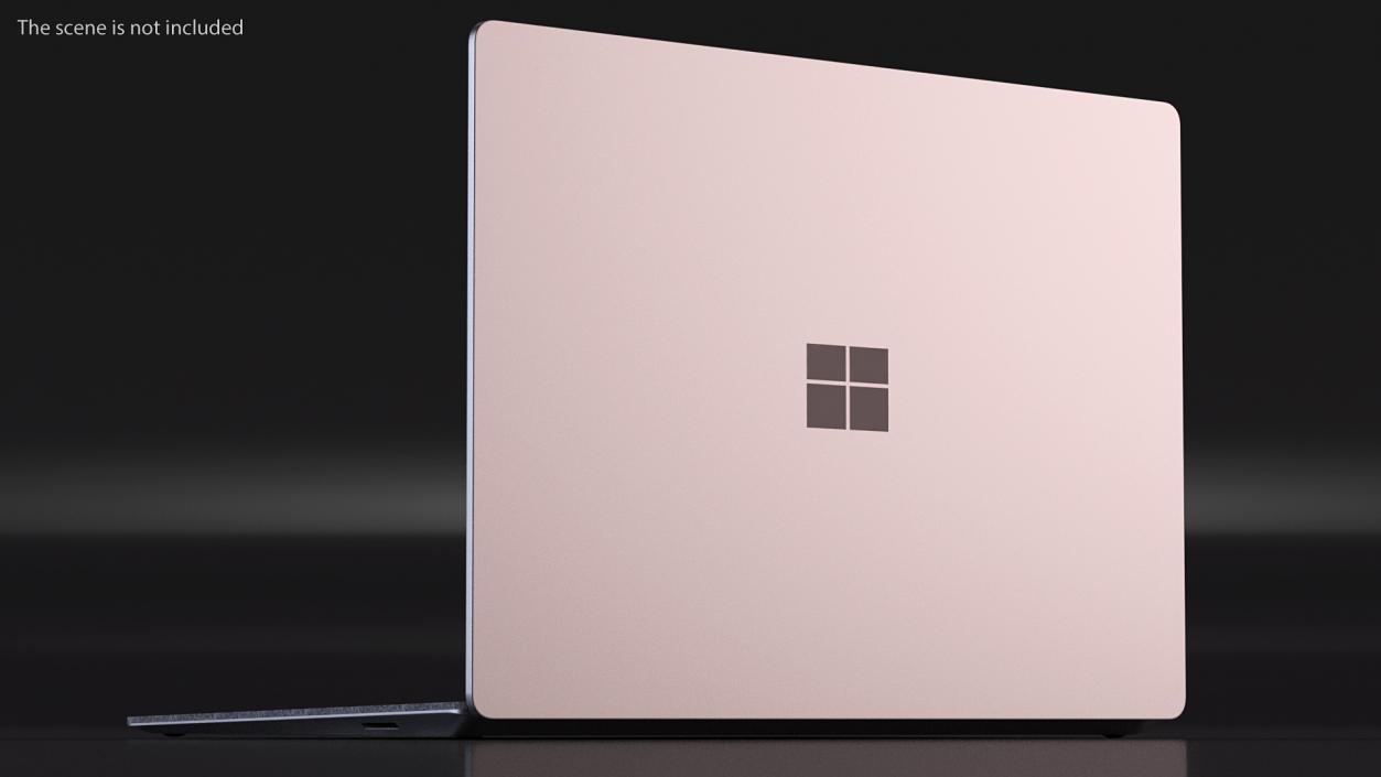 3D Microsoft Surface Laptop 4 13 Inch Matte Black