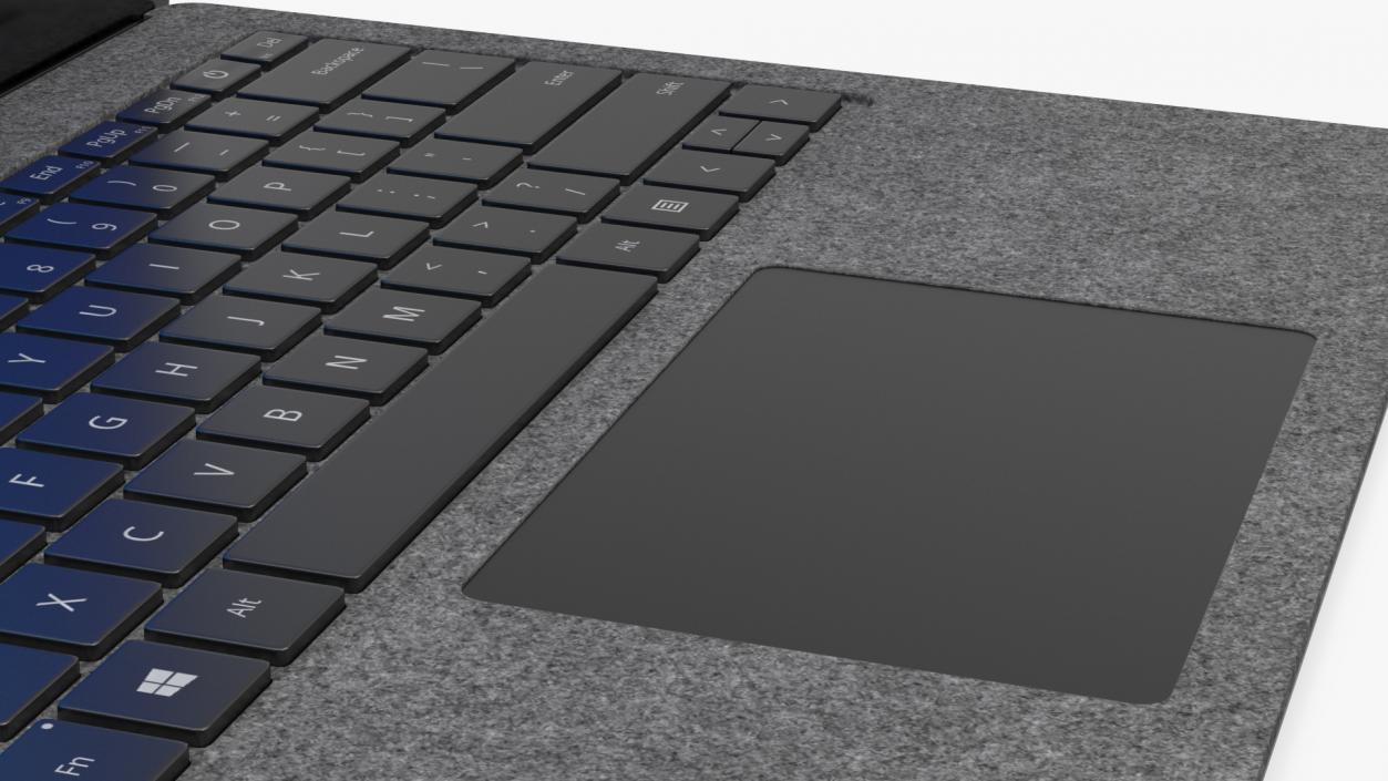 3D Microsoft Surface Laptop 4 13 Inch Matte Black