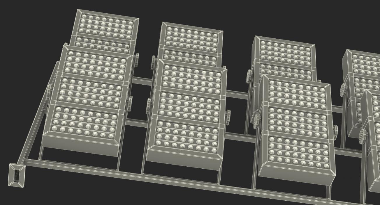 3D model Stadium Lights Panel