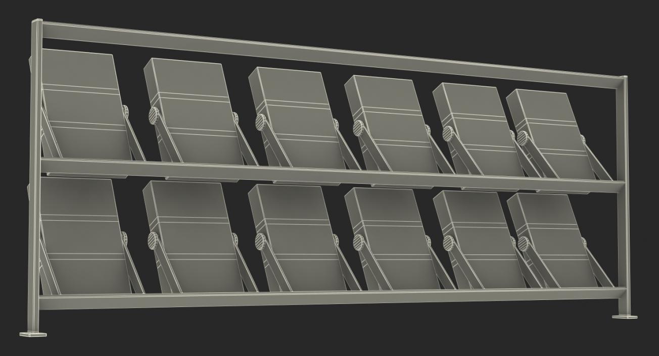 3D model Stadium Lights Panel