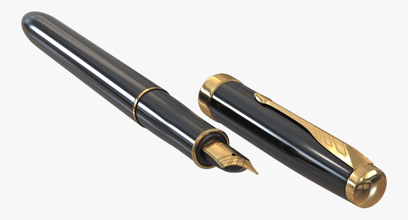 3D model Classic Fountain Pen