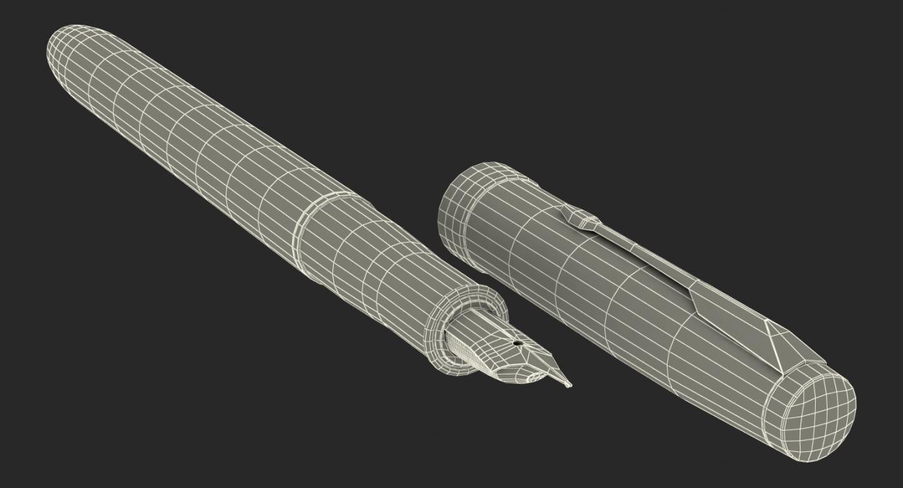 3D model Classic Fountain Pen