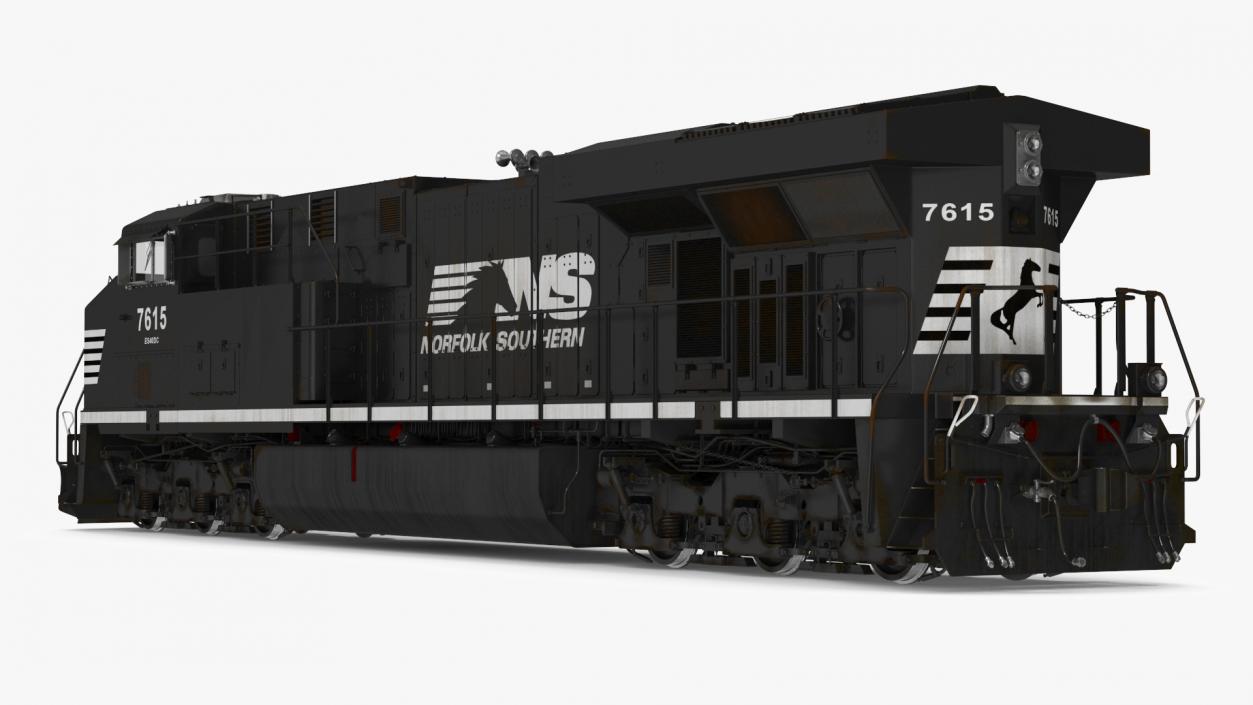 Norfolk Southern ES44AC Locomotive 3D model