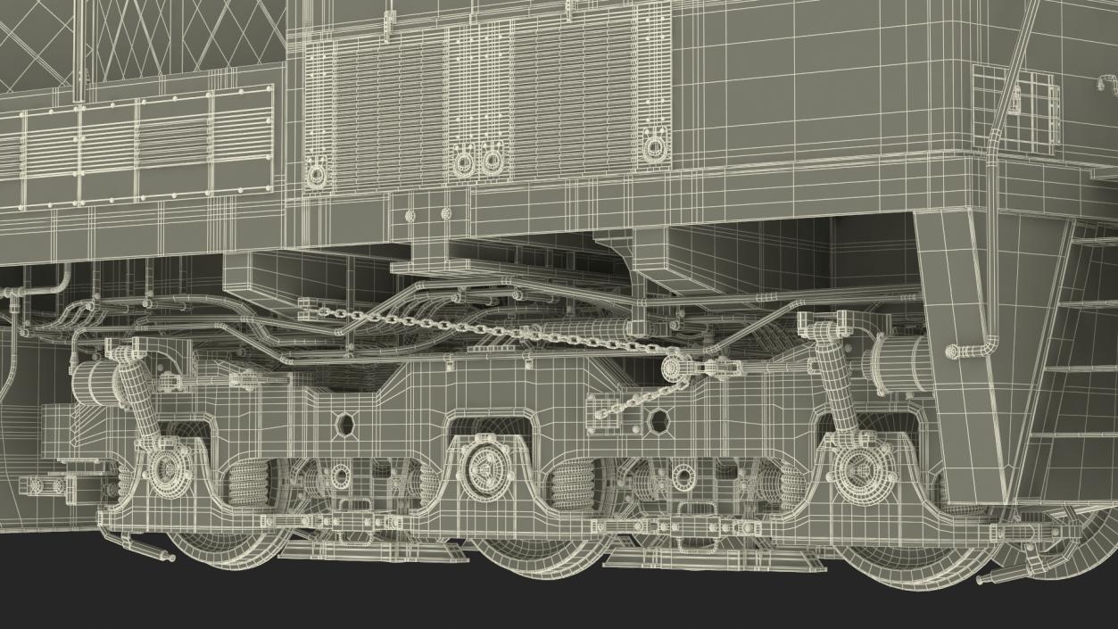 Norfolk Southern ES44AC Locomotive 3D model