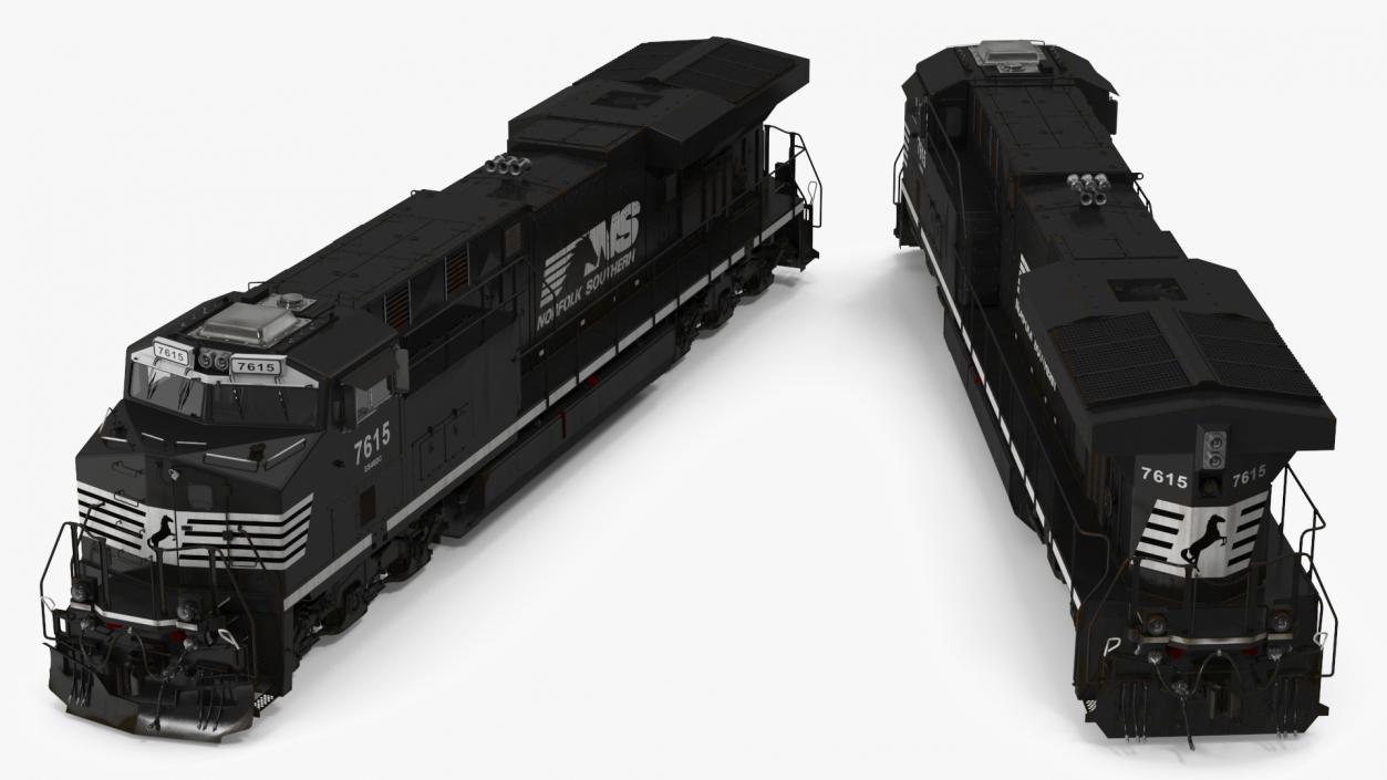 Norfolk Southern ES44AC Locomotive 3D model