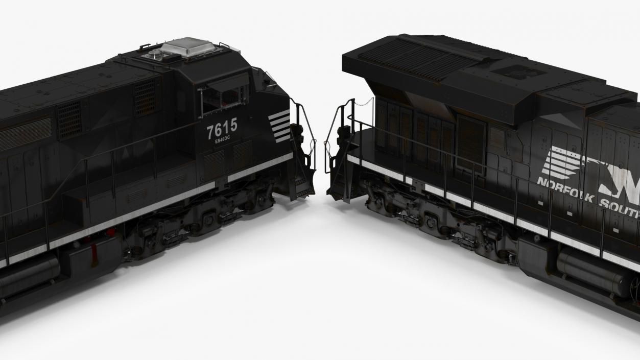 Norfolk Southern ES44AC Locomotive 3D model