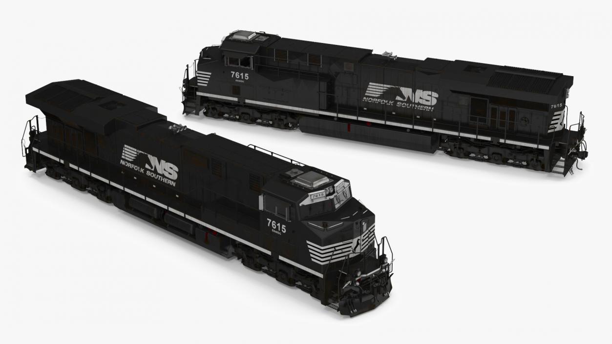 Norfolk Southern ES44AC Locomotive 3D model