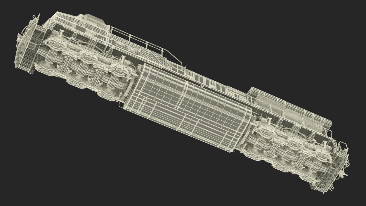 Norfolk Southern ES44AC Locomotive 3D model