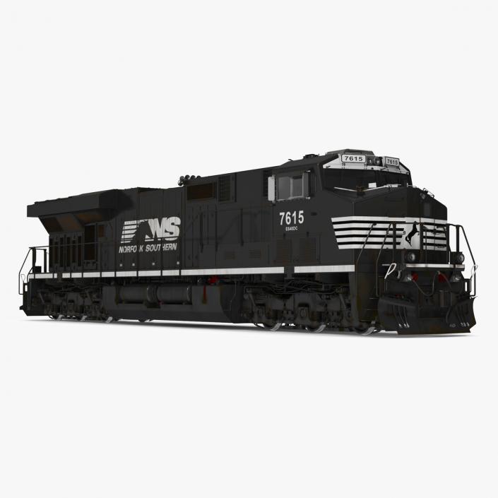 Norfolk Southern ES44AC Locomotive 3D model