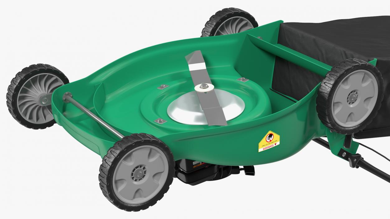 Cordless Push Lawn Mower 3D model