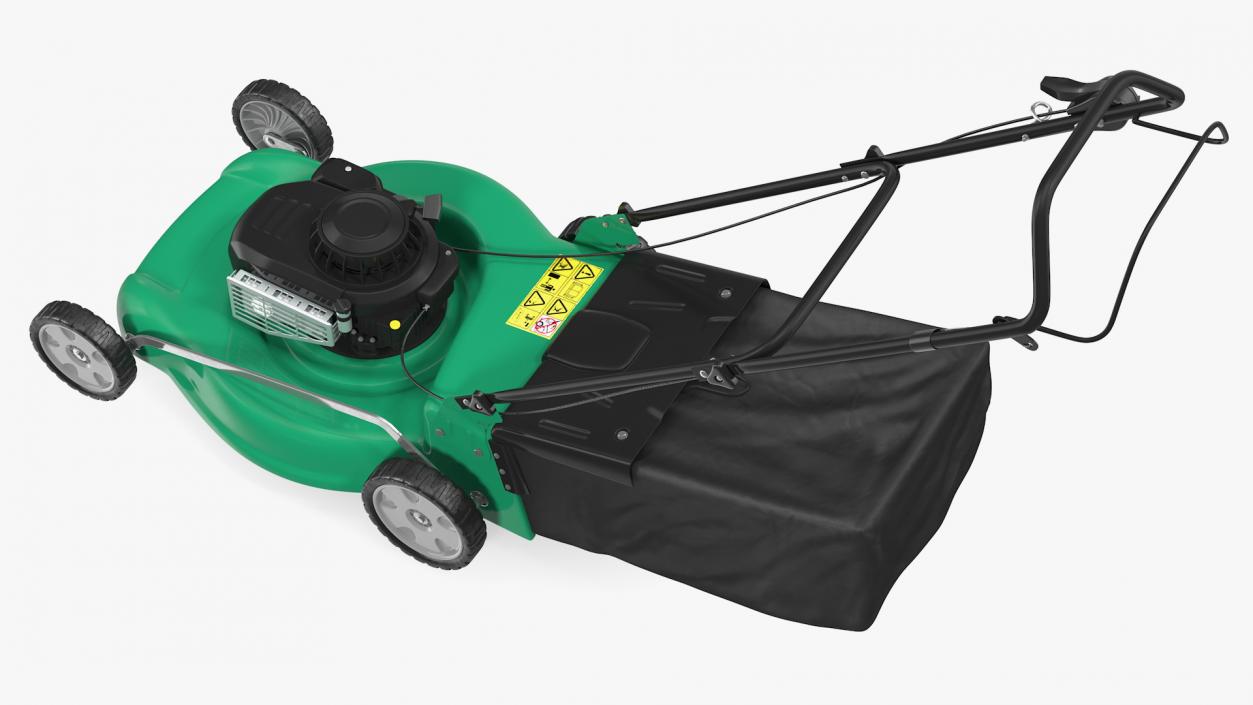 Cordless Push Lawn Mower 3D model