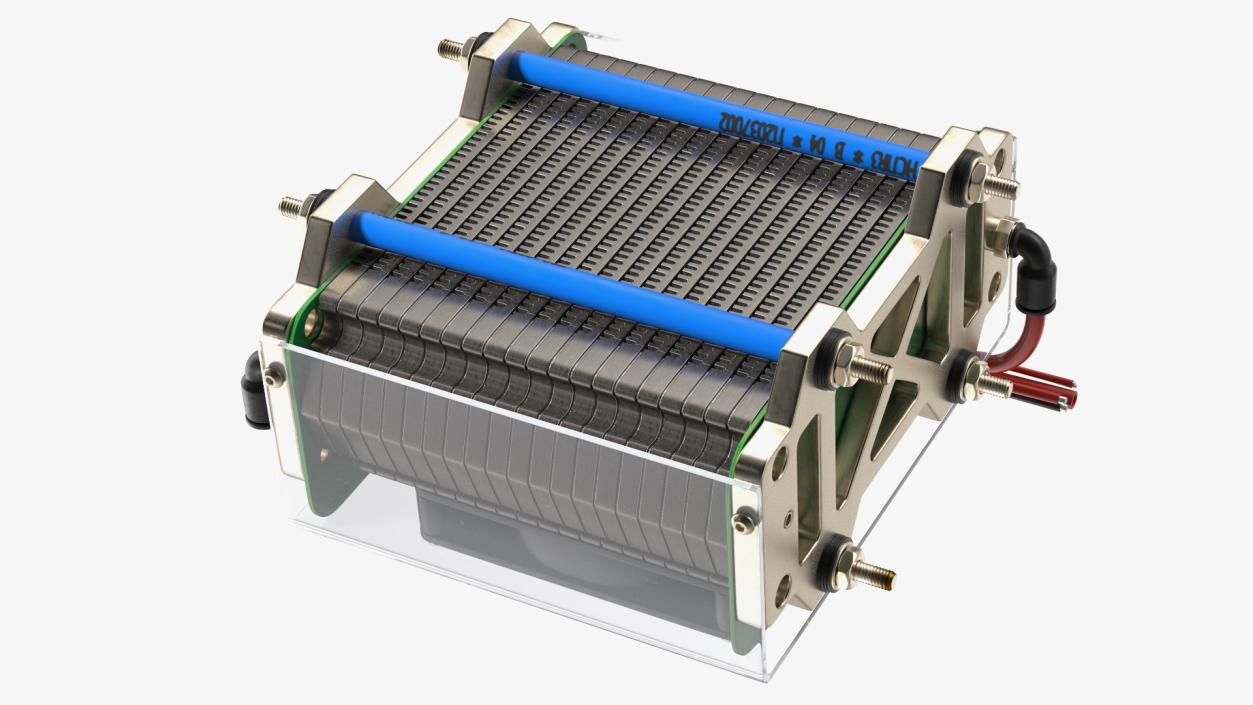 Pragma Industries PEM Fuel Cell Stack 3D