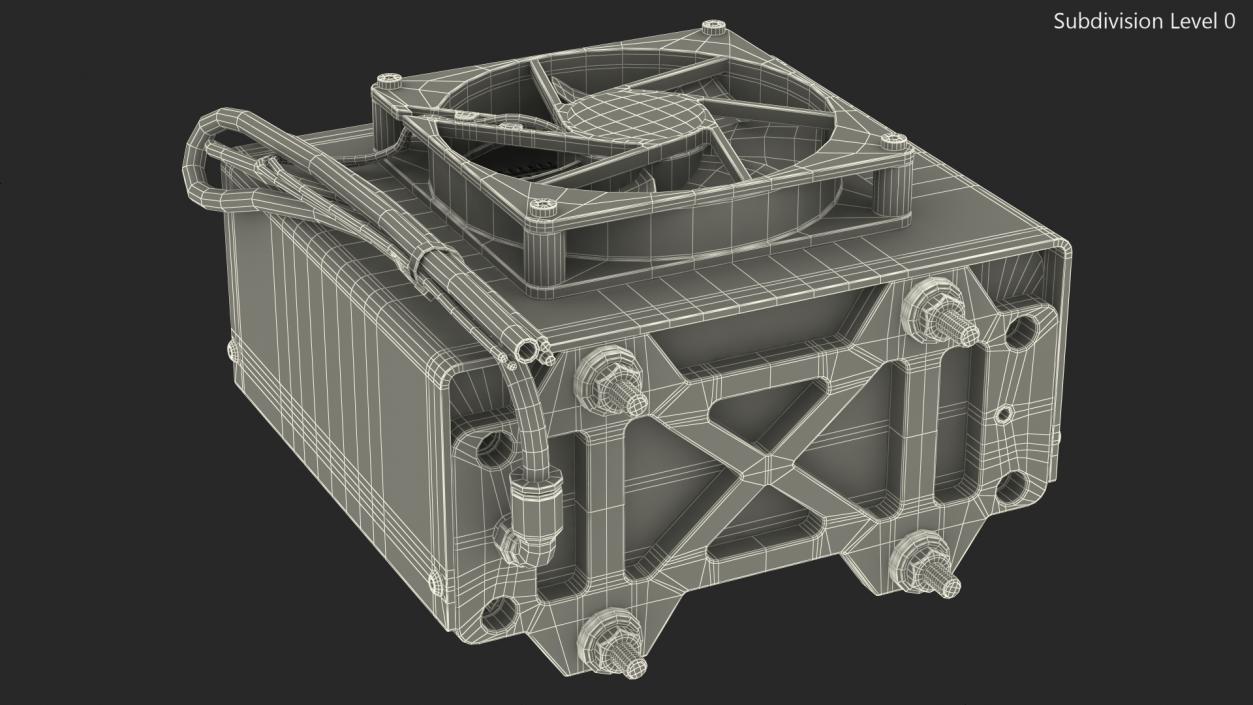 Pragma Industries PEM Fuel Cell Stack 3D