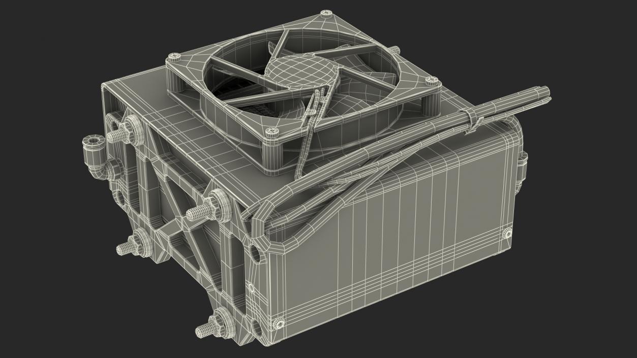 Pragma Industries PEM Fuel Cell Stack 3D