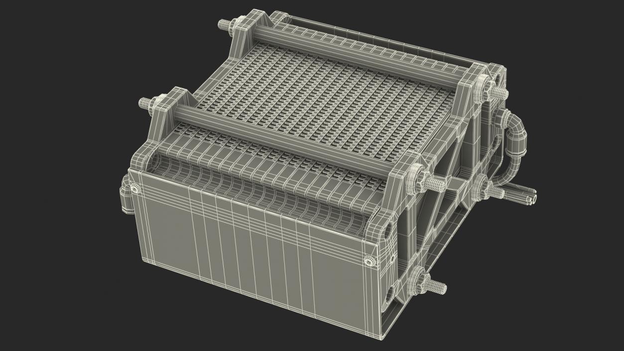 Pragma Industries PEM Fuel Cell Stack 3D