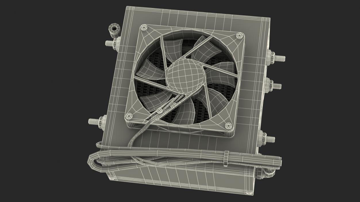 Pragma Industries PEM Fuel Cell Stack 3D