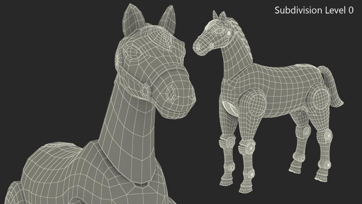 3D Robot Horse