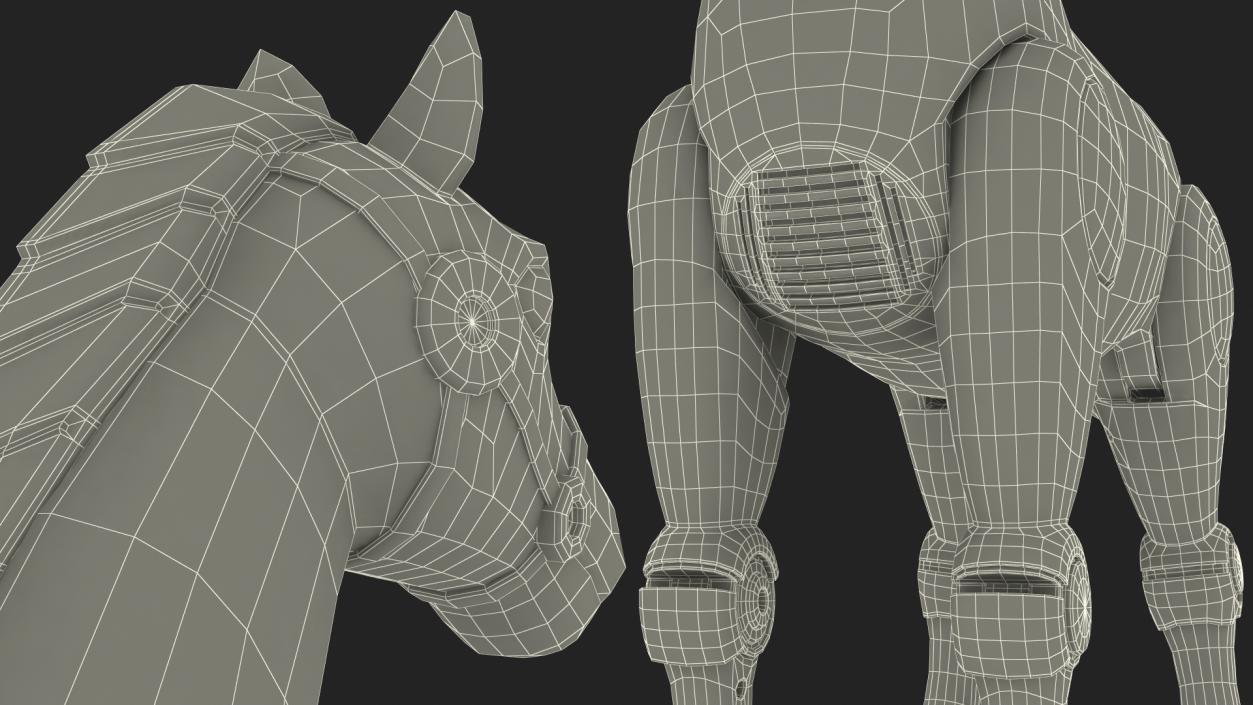 3D Robot Horse