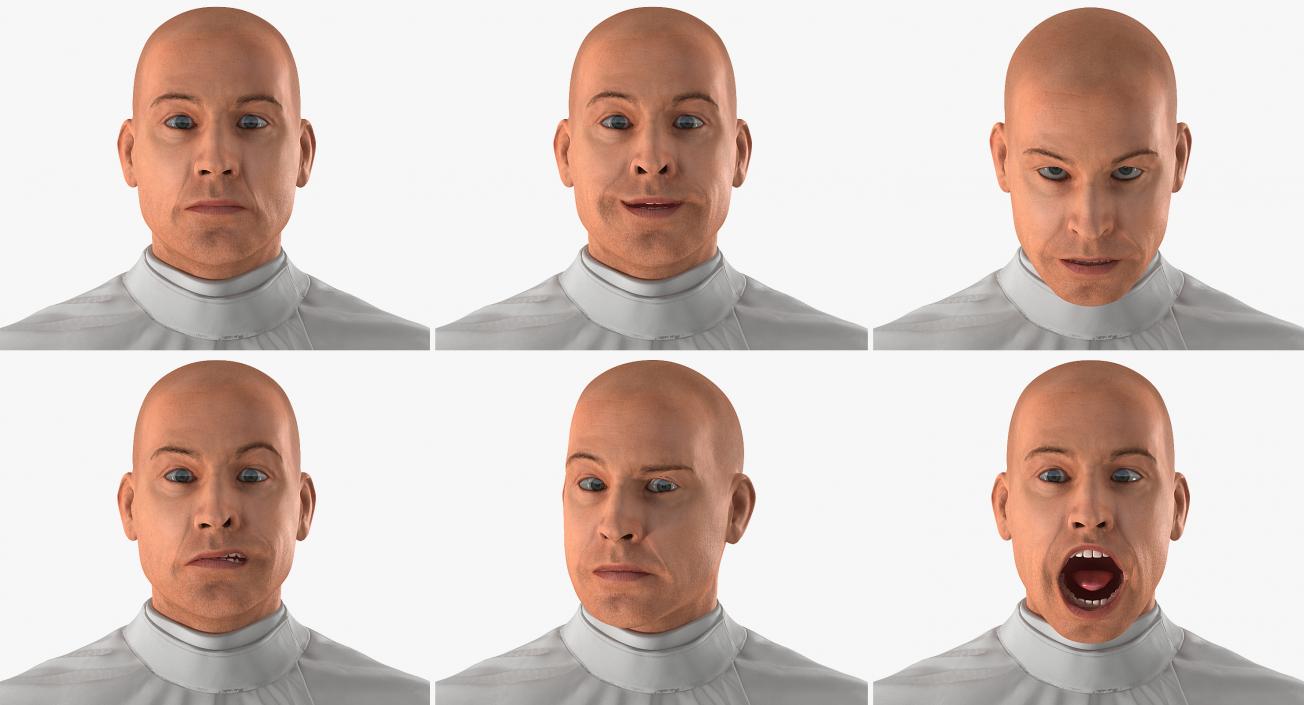 3D model Olympic Men Fencer Rigged