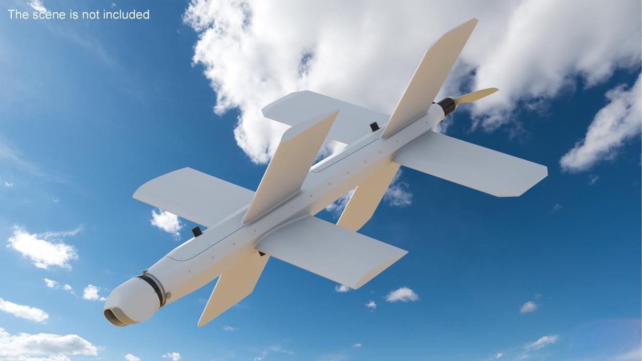 Kamikaze Attack Unmanned Aerial Vehicle 3D model