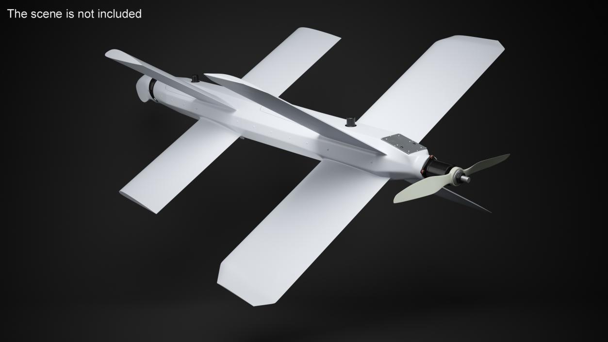 Kamikaze Attack Unmanned Aerial Vehicle 3D model