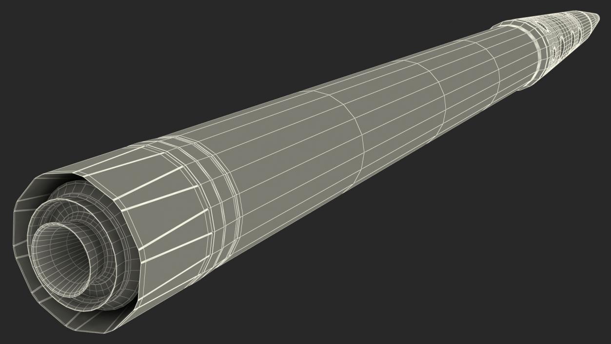 3D THAAD Missile model