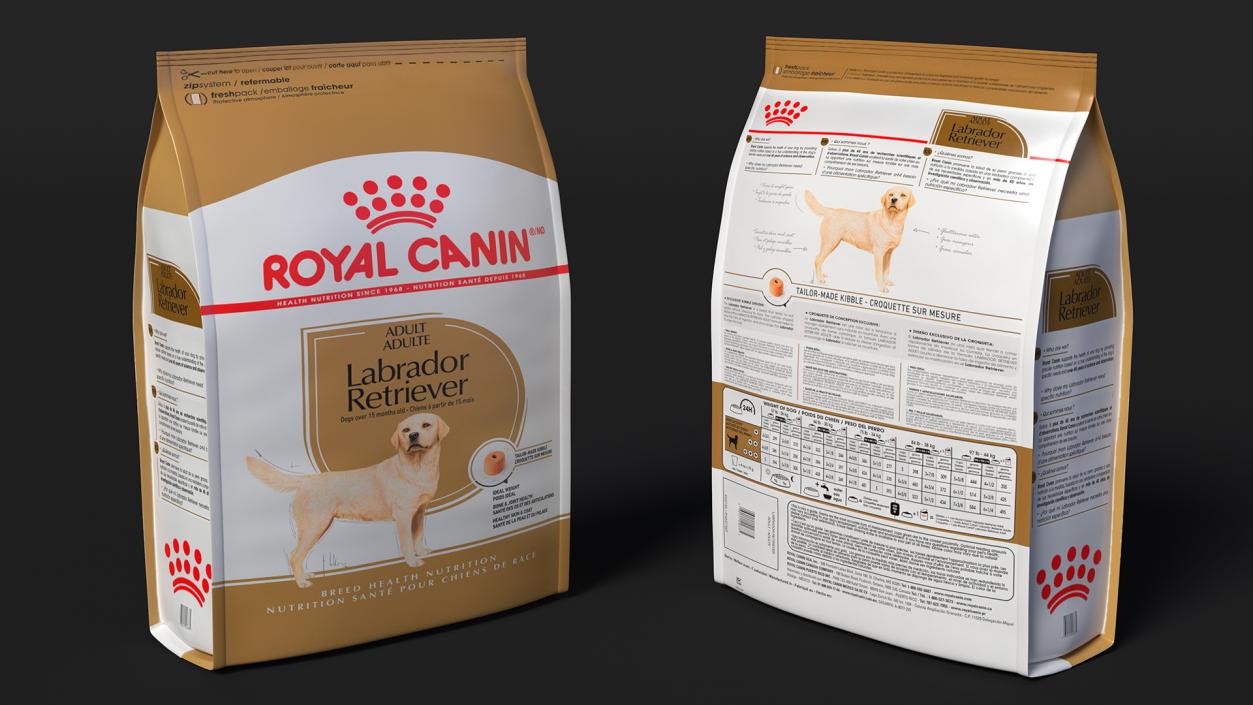 3D Royal Canin Pet Food Collection 2 model