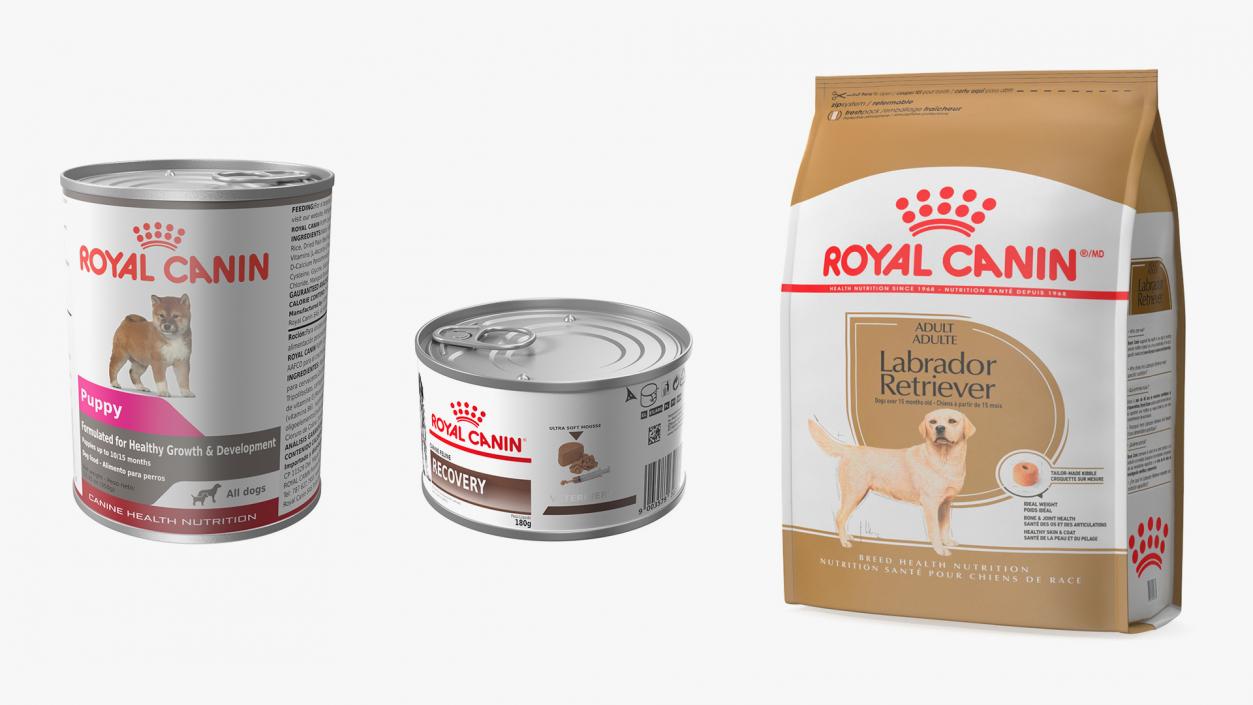 3D Royal Canin Pet Food Collection 2 model