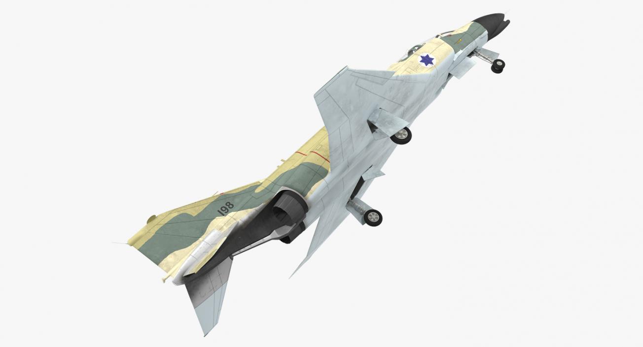 F-4E Kurnass Israeli Air Force 2 3D