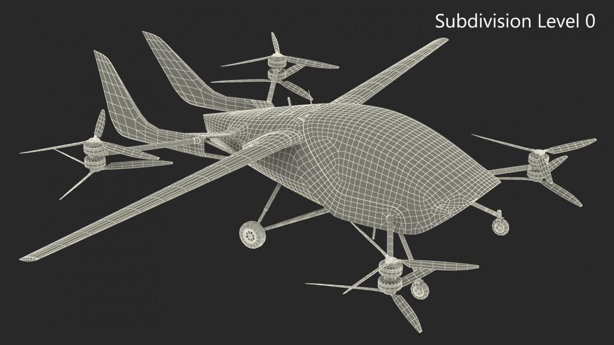 Air Taxi Landing Pad 2 3D