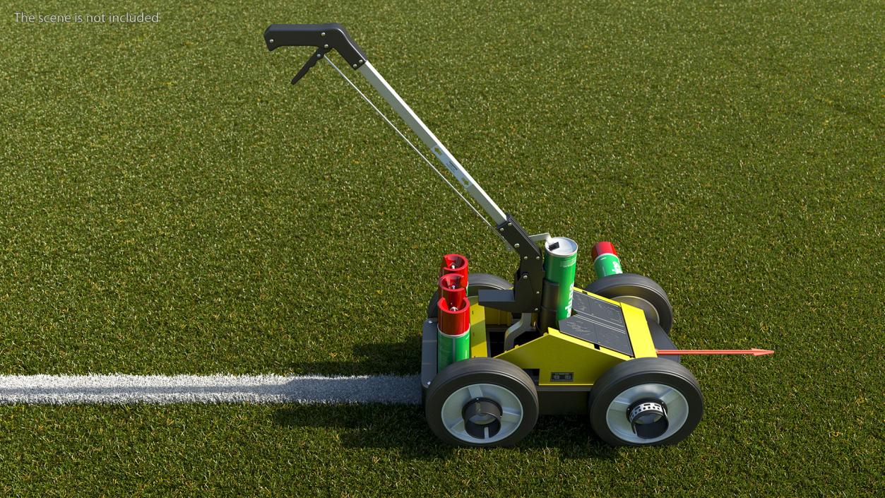 3D Line Marking Applicator for Grass model