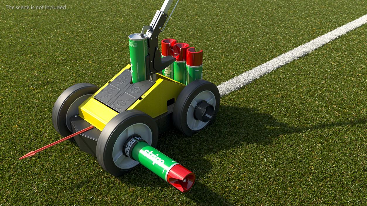 3D Line Marking Applicator for Grass model