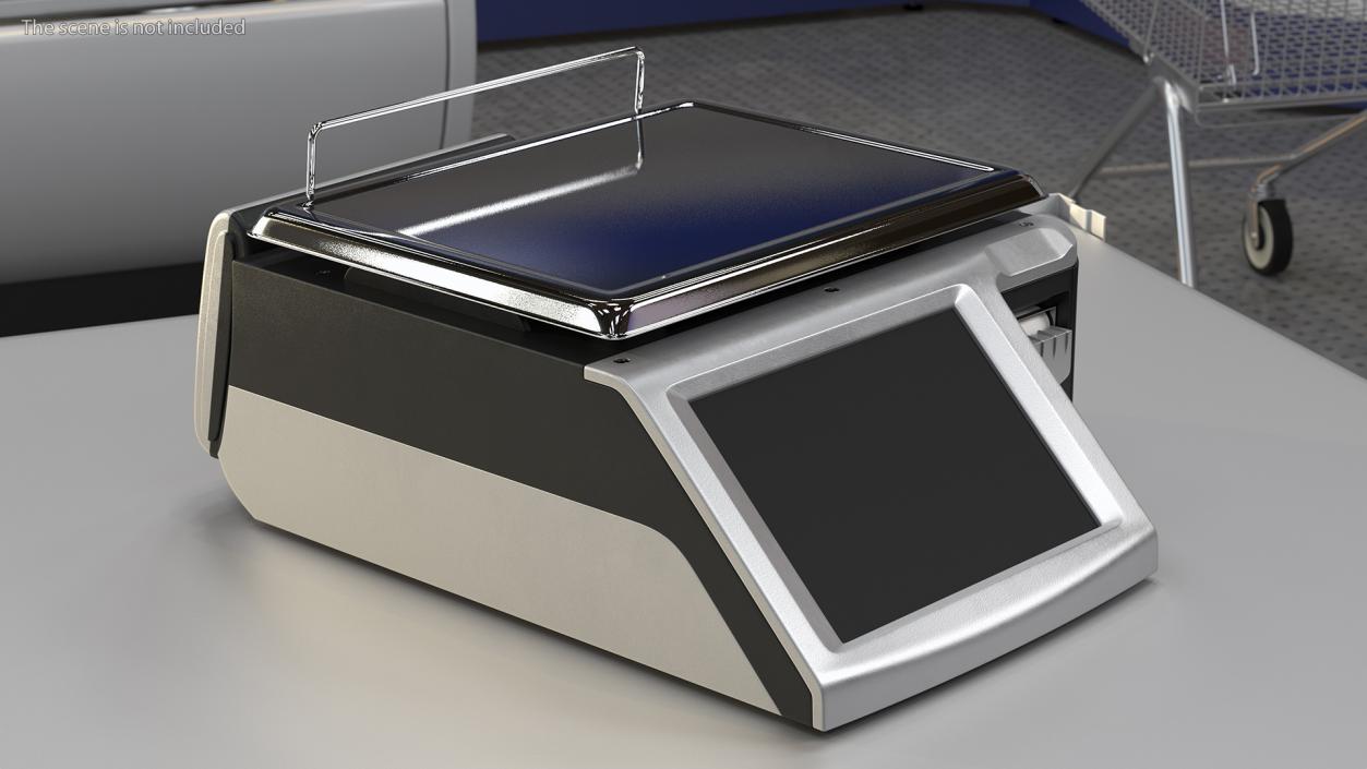 Self Service Scales 3D model