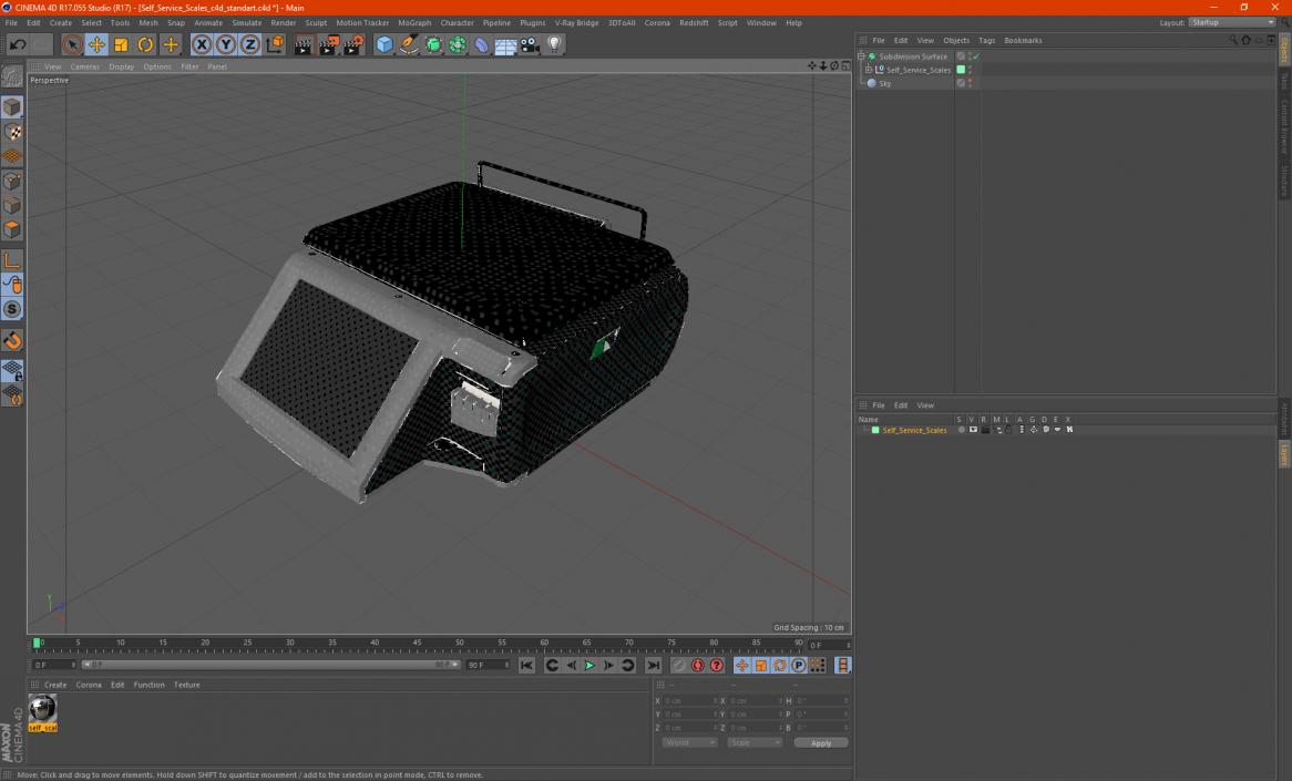 Self Service Scales 3D model