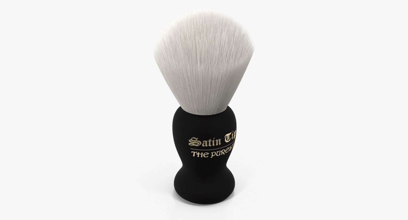 3D Shaving Brush Badger Bright Fur