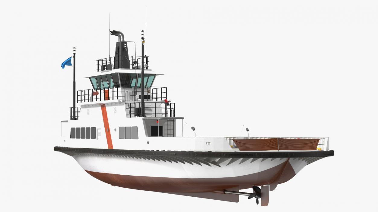 3D model Ferry Ship