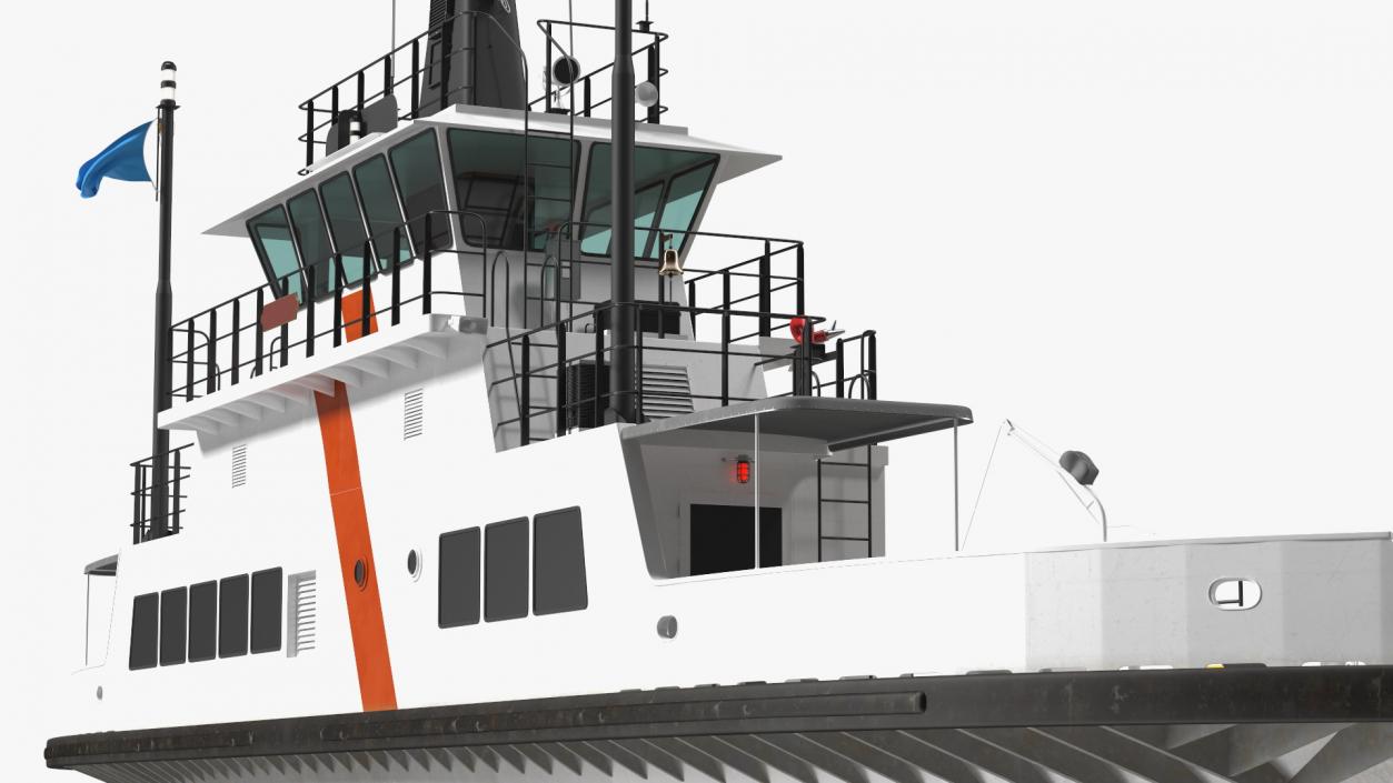 3D model Ferry Ship